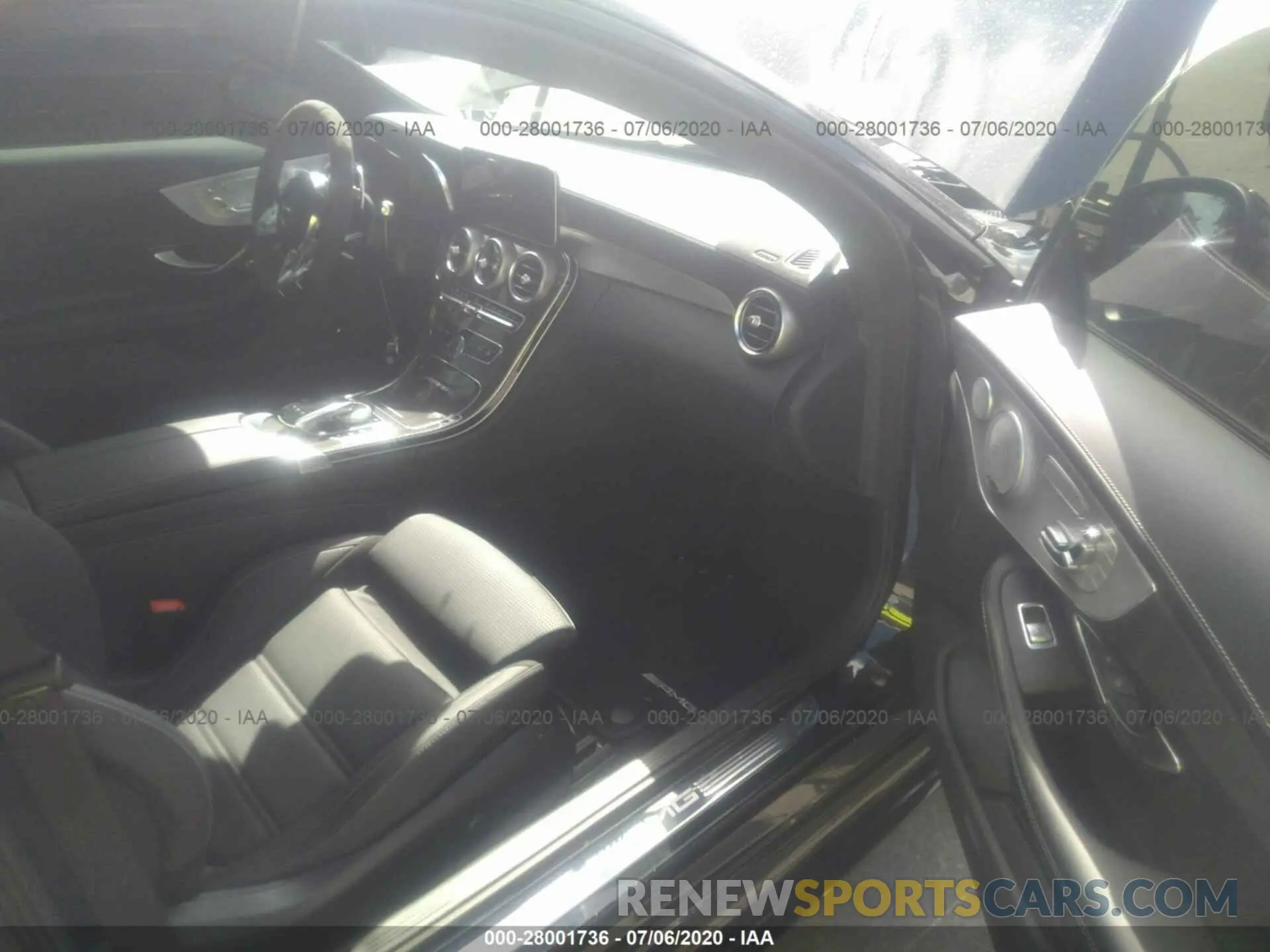 5 Photograph of a damaged car WDDWJ8HB6LF972687 MERCEDES-BENZ C-CLASS 2020