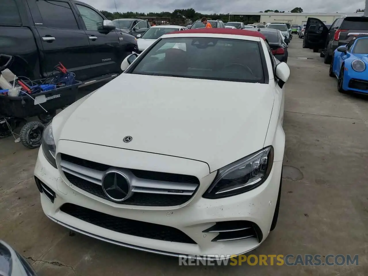 5 Фотография поврежденного автомобиля WDDWK6EB9LF966842 MERCEDES-BENZ C-CLASS 2020