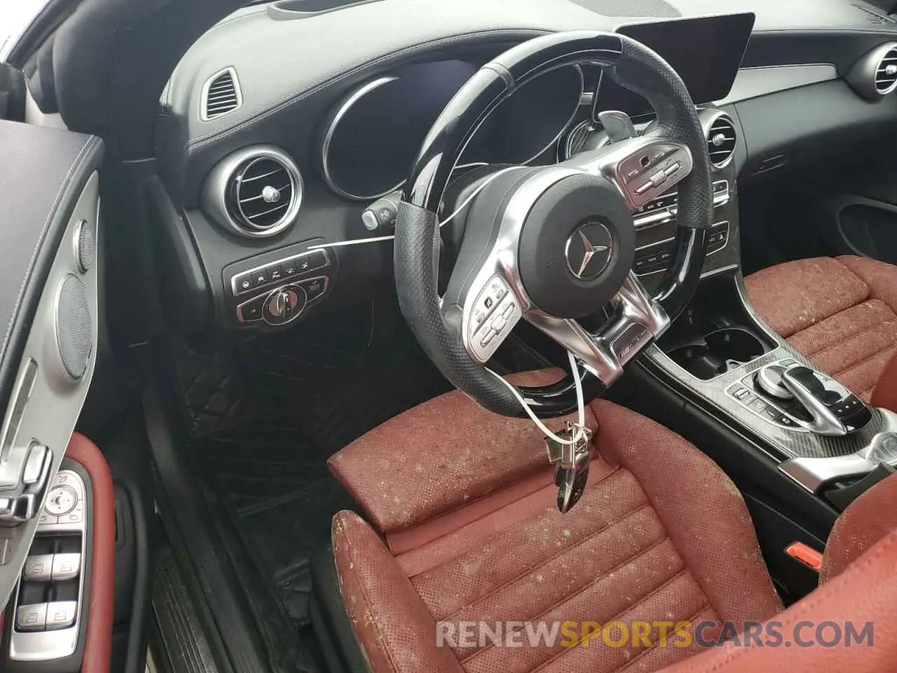 8 Фотография поврежденного автомобиля WDDWK6EB9LF966842 MERCEDES-BENZ C-CLASS 2020