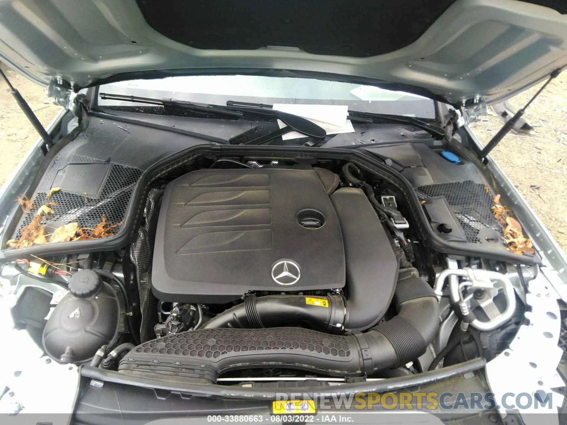 10 Photograph of a damaged car WDDWK8DB0LF957704 MERCEDES-BENZ C-CLASS 2020