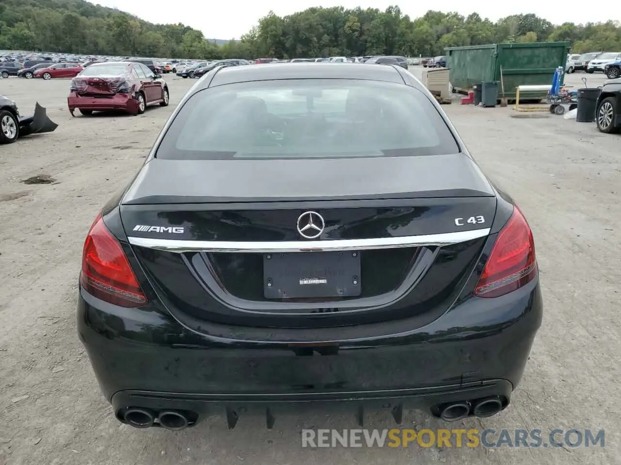 6 Photograph of a damaged car W1KWF6EB3MR605899 MERCEDES-BENZ C-CLASS 2021