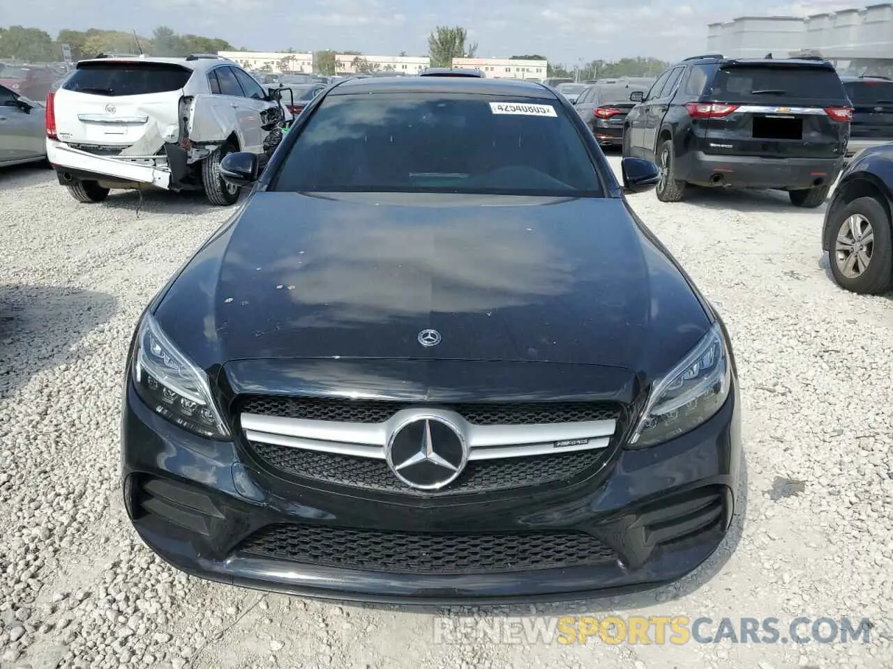 5 Photograph of a damaged car W1KWF6EB3MR617003 MERCEDES-BENZ C-CLASS 2021