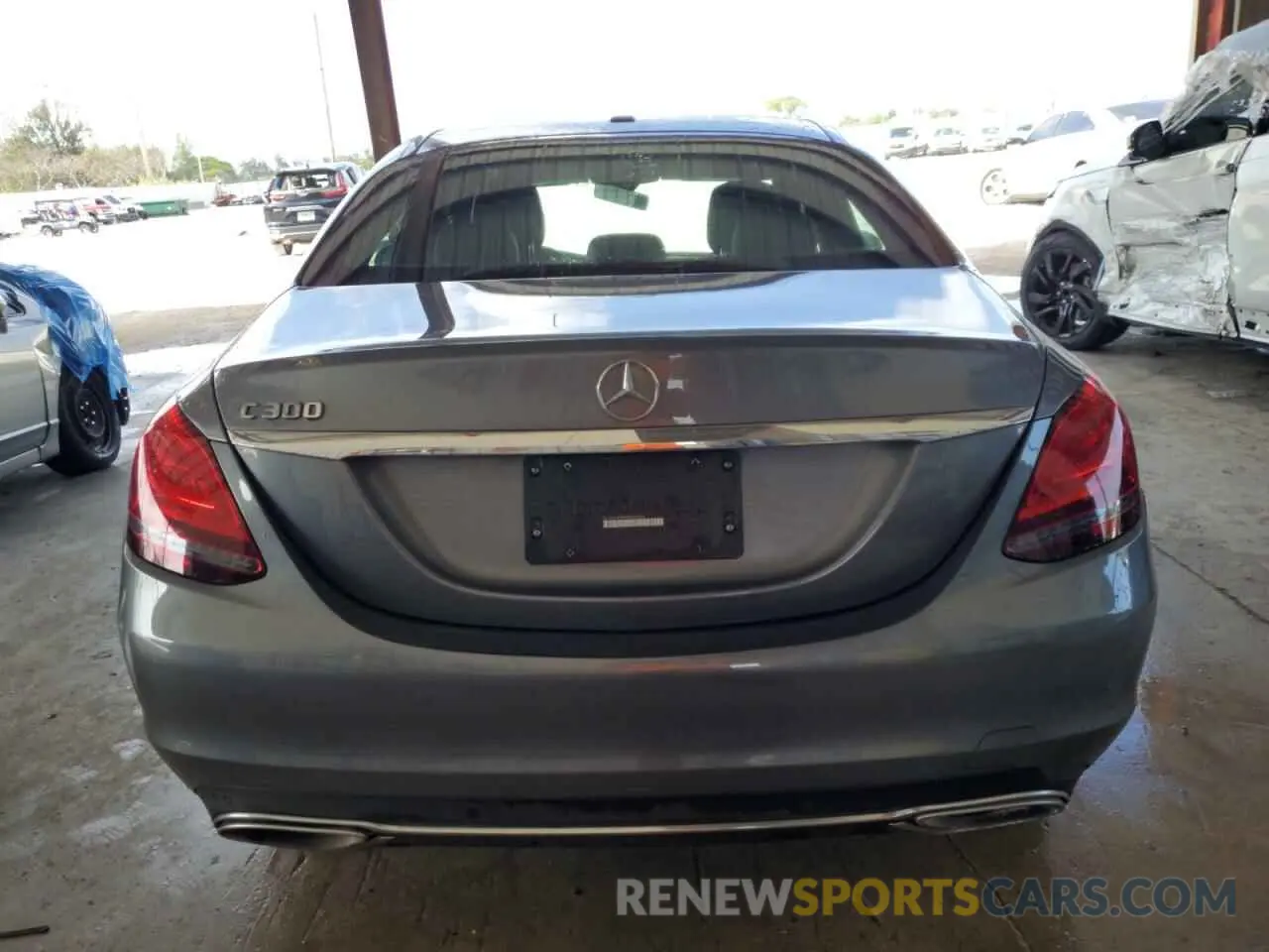6 Фотография поврежденного автомобиля W1KWF8DB0MR652336 MERCEDES-BENZ C-CLASS 2021