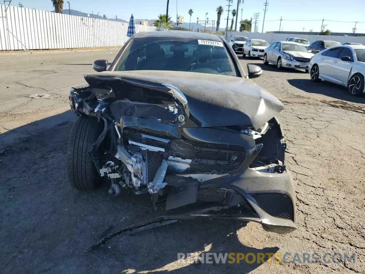 5 Photograph of a damaged car W1KWF8DB2MR618169 MERCEDES-BENZ C-CLASS 2021