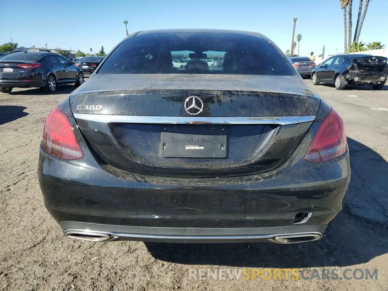 6 Photograph of a damaged car W1KWF8DB2MR618169 MERCEDES-BENZ C-CLASS 2021