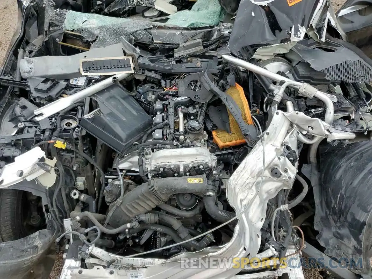 11 Photograph of a damaged car W1KWF8DB2MR621511 MERCEDES-BENZ C-CLASS 2021
