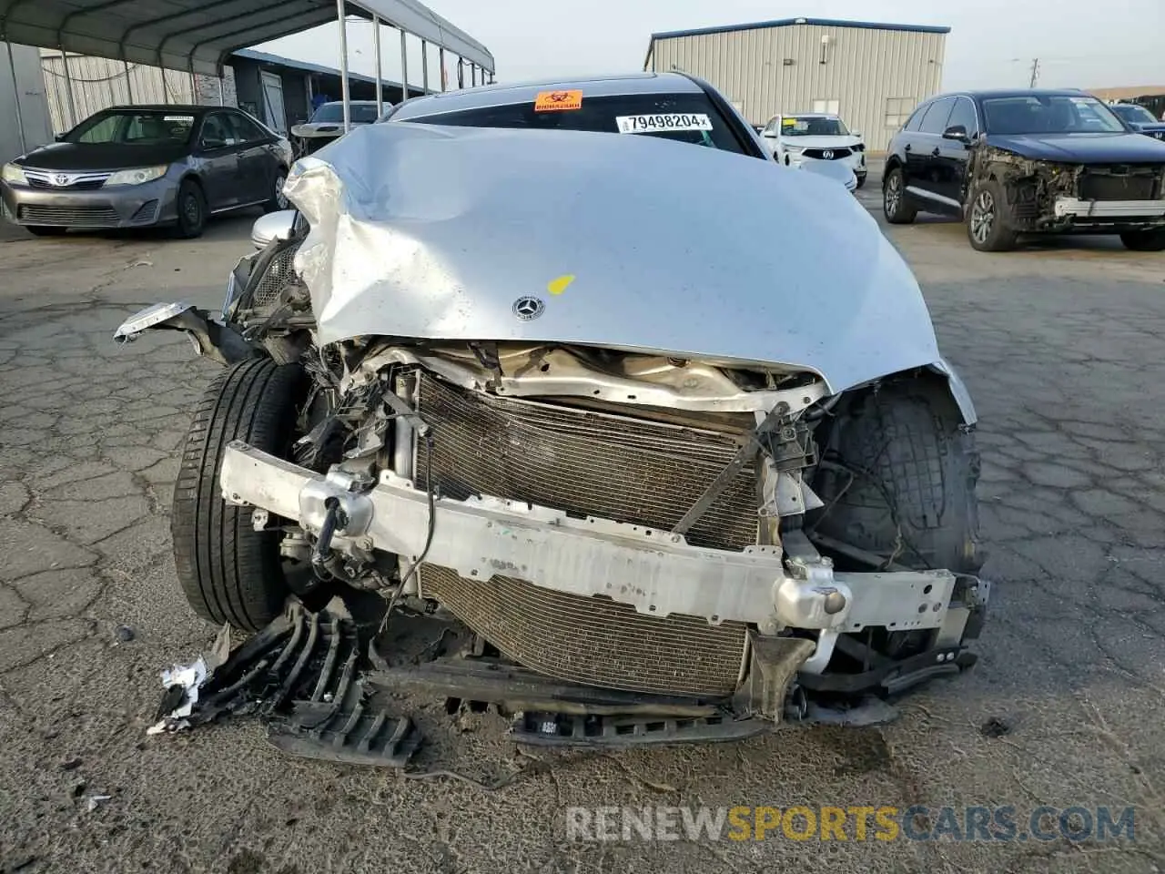 5 Photograph of a damaged car W1KWF8DB2MR642441 MERCEDES-BENZ C-CLASS 2021
