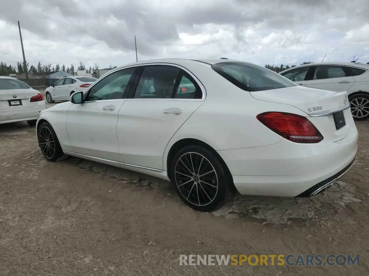 2 Фотография поврежденного автомобиля W1KWF8DB3MR651133 MERCEDES-BENZ C-CLASS 2021