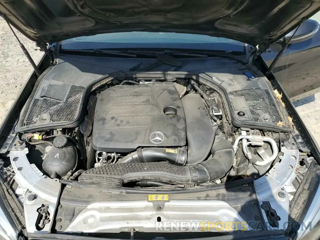 11 Photograph of a damaged car W1KWF8DB4MR630629 MERCEDES-BENZ C-CLASS 2021