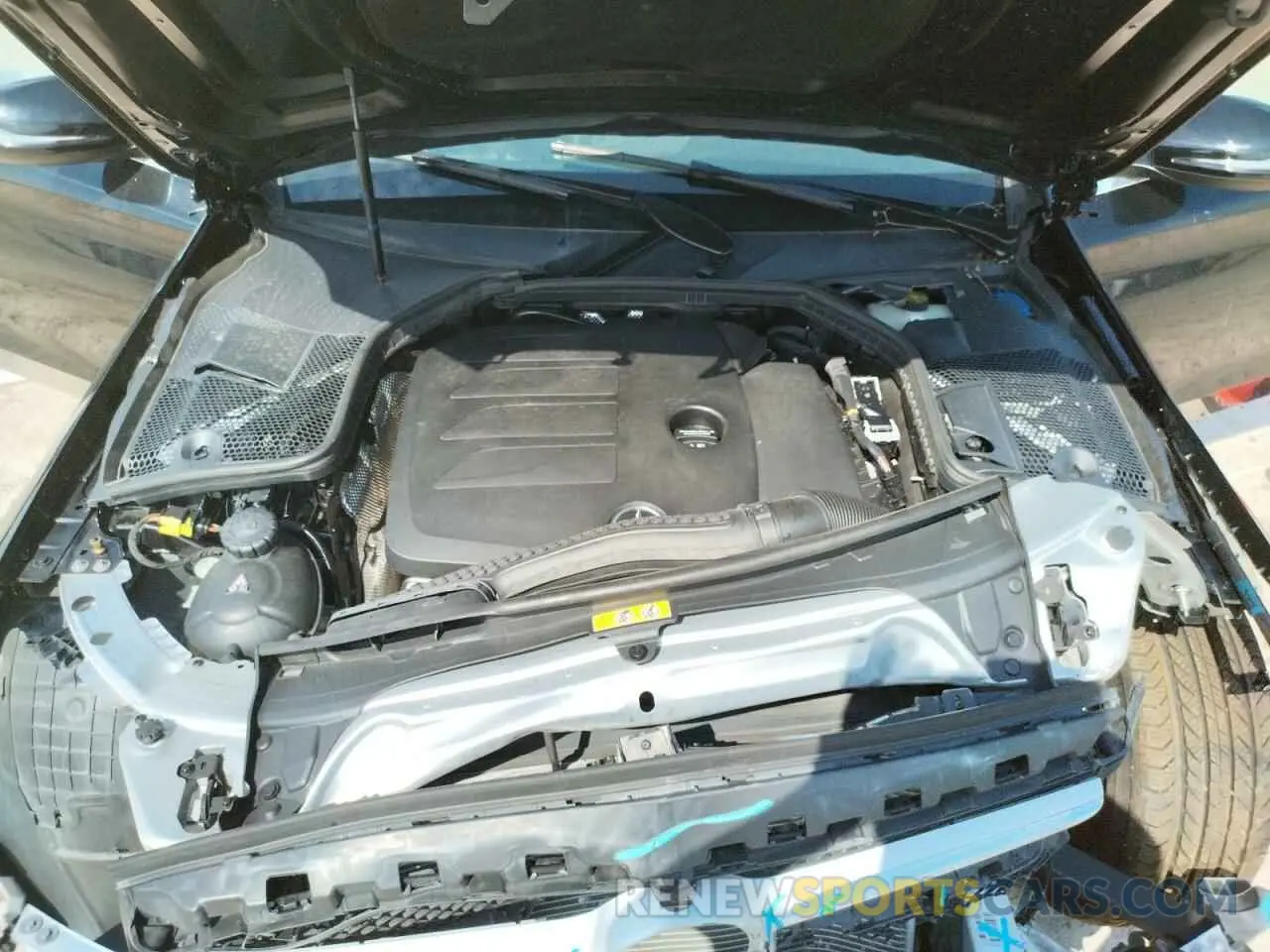 7 Photograph of a damaged car W1KWF8DB5MR638741 MERCEDES-BENZ C-CLASS 2021