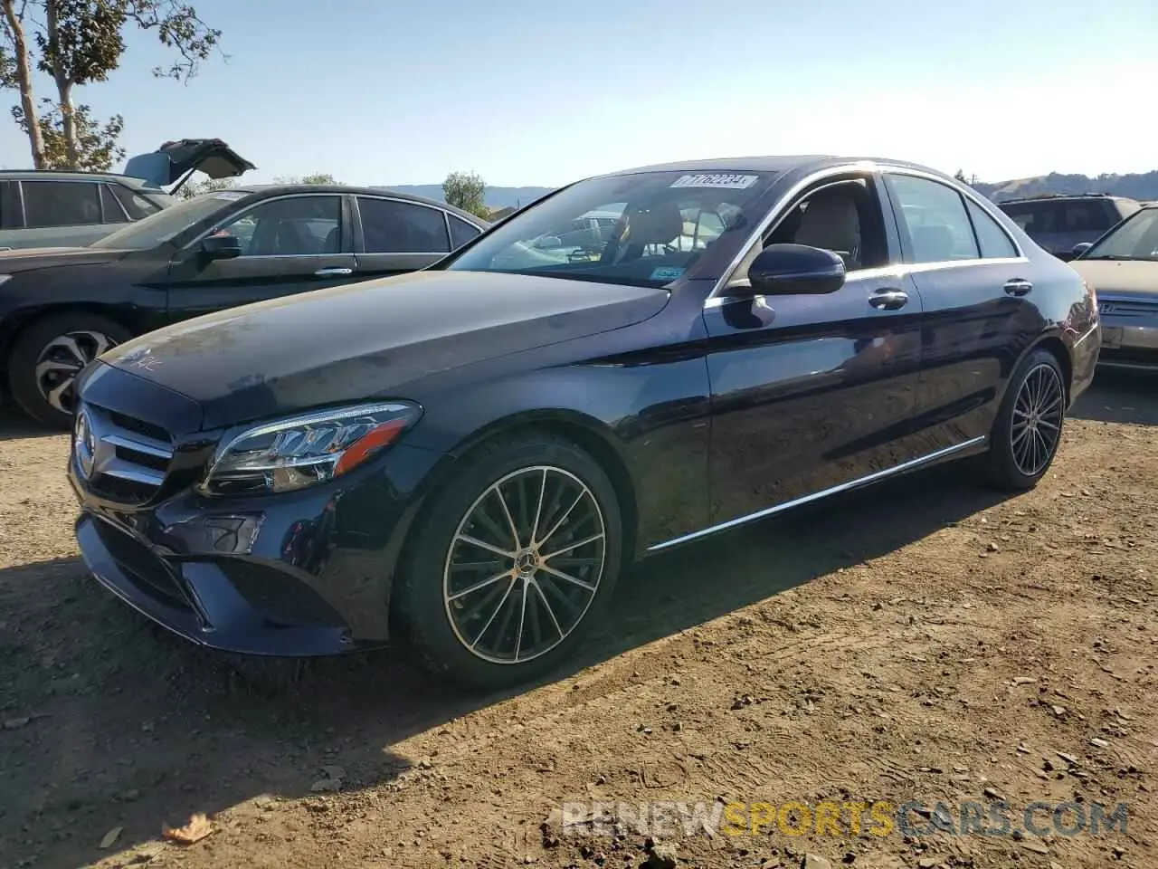 1 Фотография поврежденного автомобиля W1KWF8DB6MR617770 MERCEDES-BENZ C-CLASS 2021