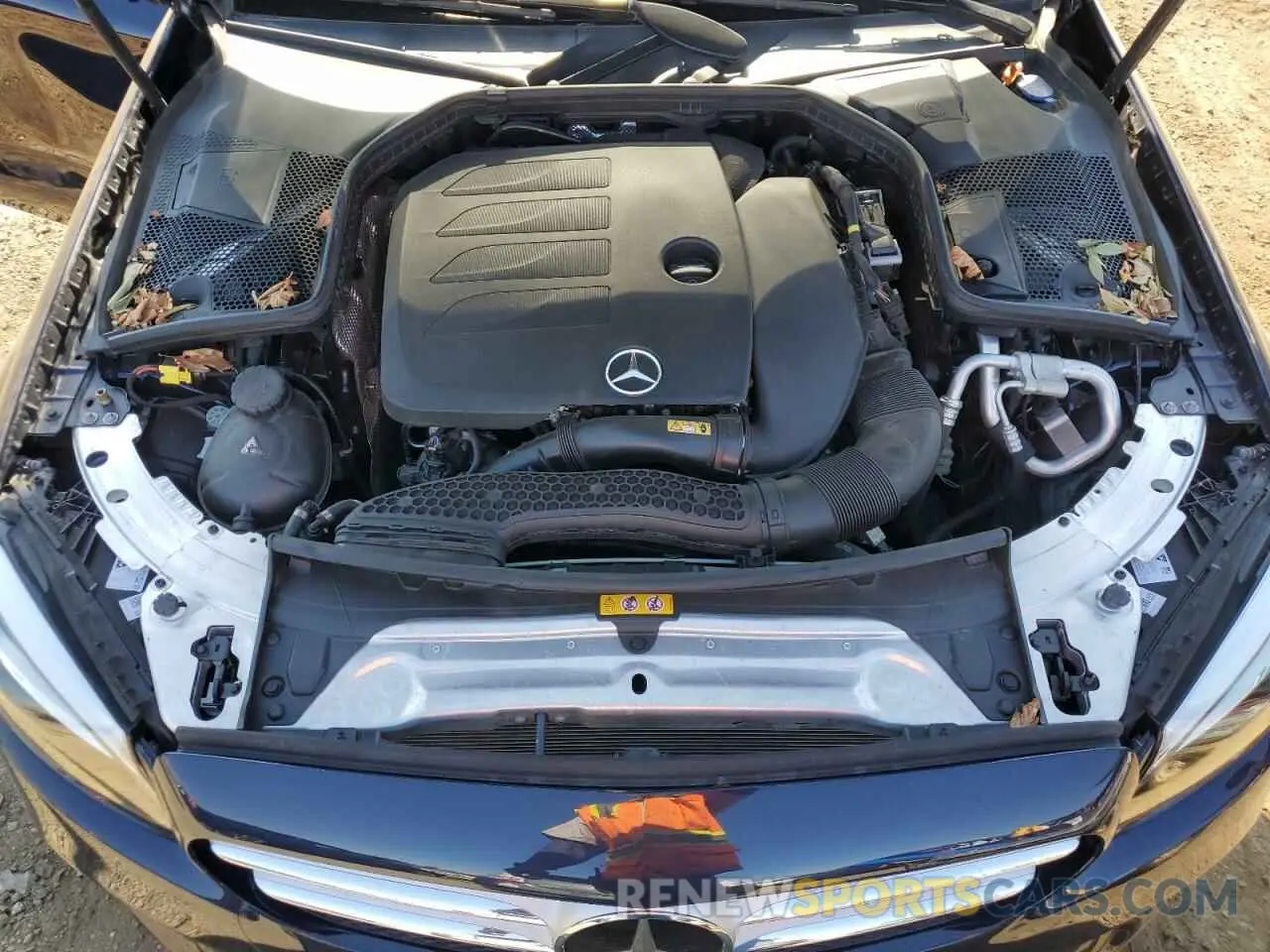 11 Фотография поврежденного автомобиля W1KWF8DB6MR617770 MERCEDES-BENZ C-CLASS 2021