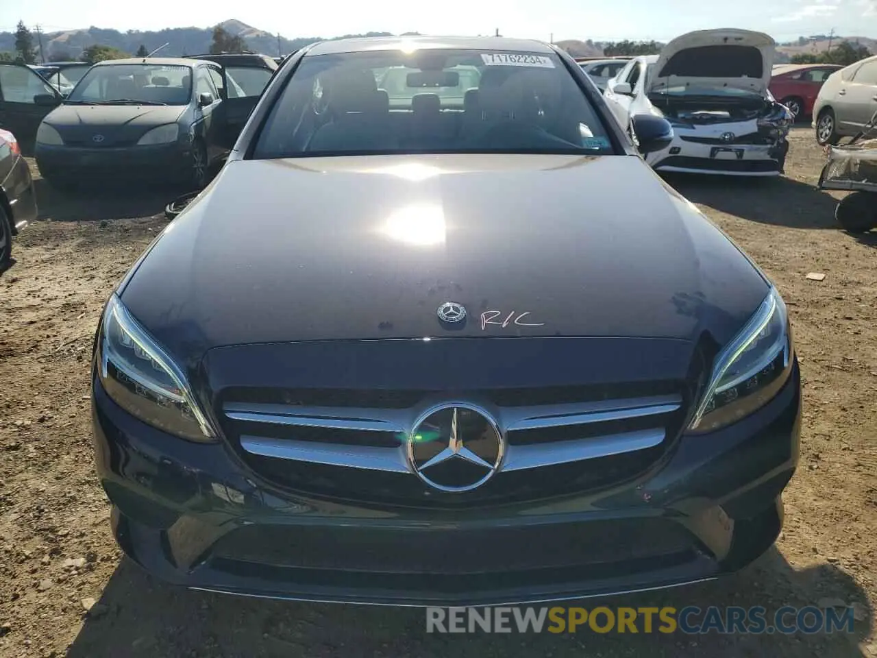 5 Фотография поврежденного автомобиля W1KWF8DB6MR617770 MERCEDES-BENZ C-CLASS 2021
