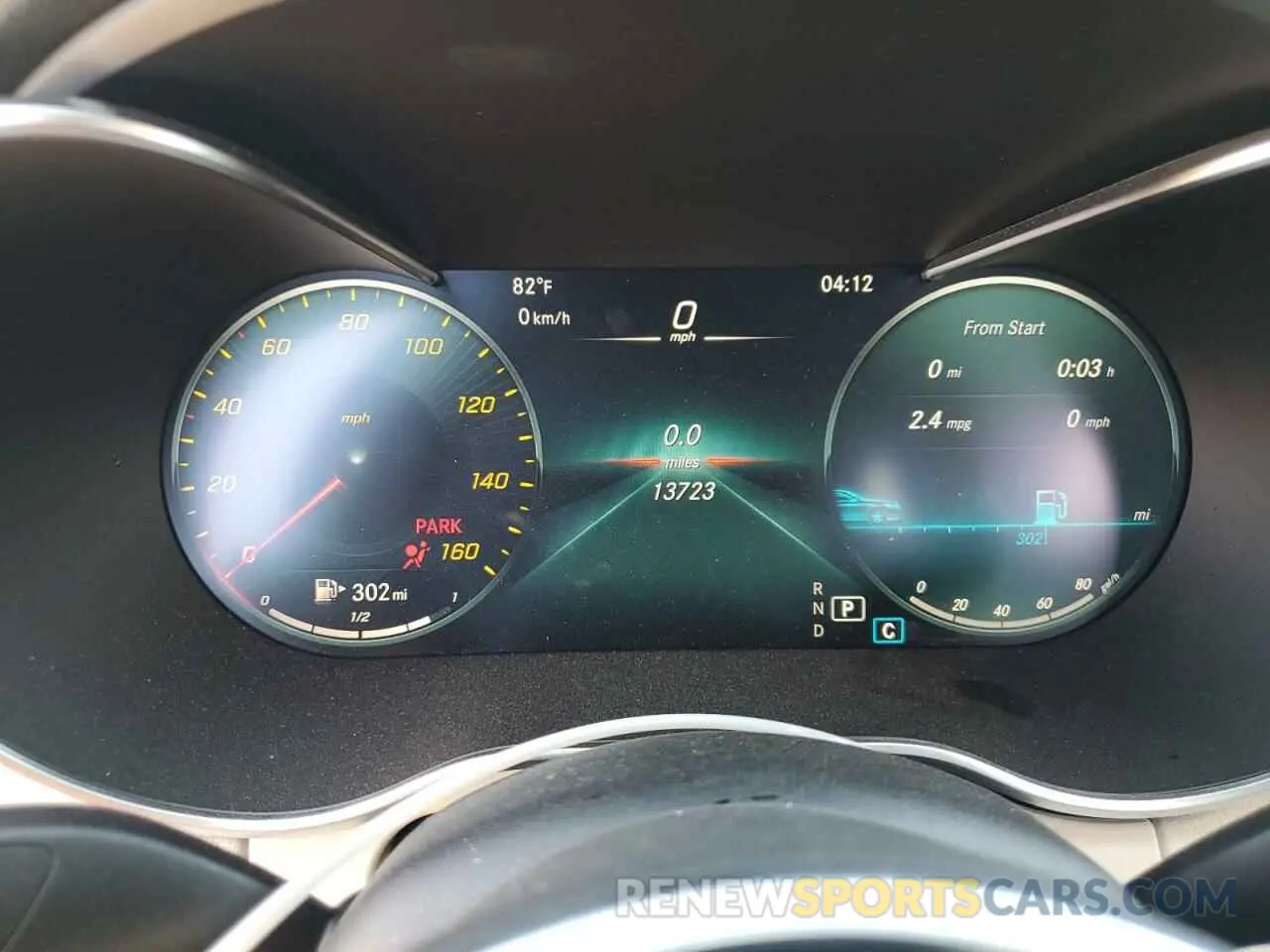 9 Фотография поврежденного автомобиля W1KWF8DB6MR617770 MERCEDES-BENZ C-CLASS 2021