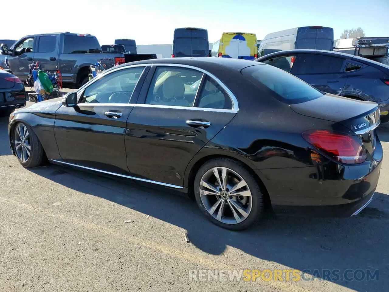 2 Фотография поврежденного автомобиля W1KWF8DB6MR640756 MERCEDES-BENZ C-CLASS 2021
