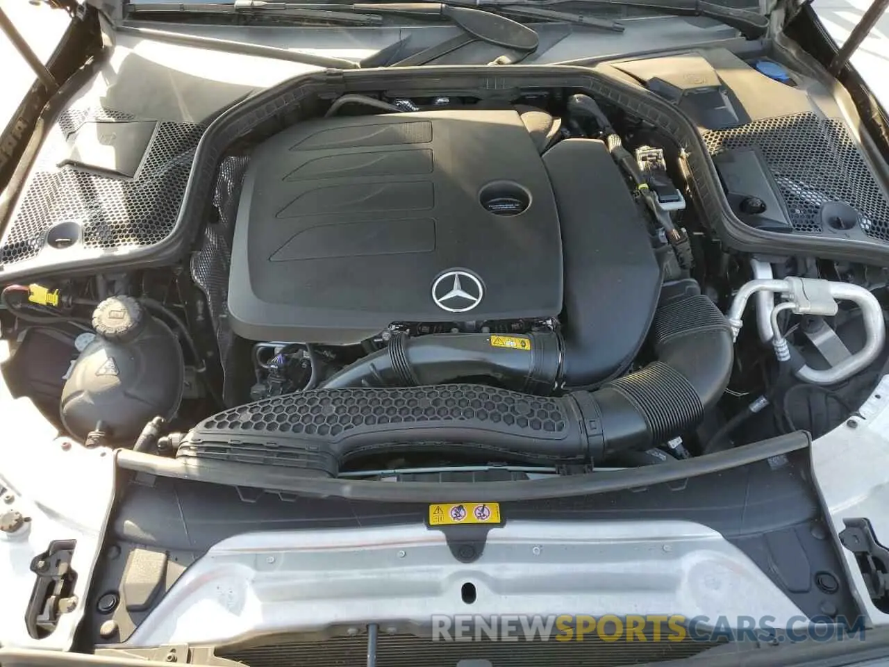 11 Фотография поврежденного автомобиля W1KWF8DB7MR636411 MERCEDES-BENZ C-CLASS 2021