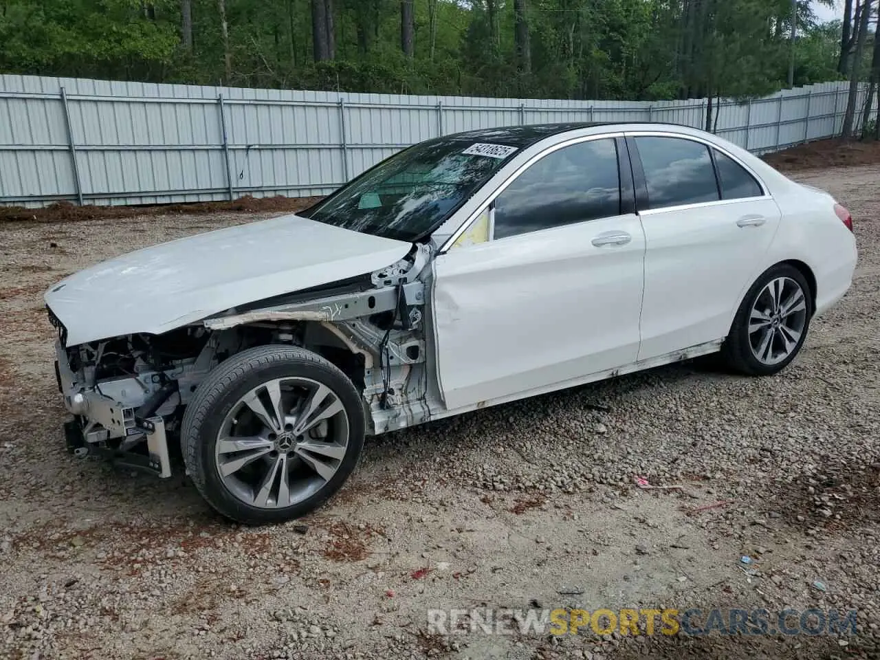 1 Фотография поврежденного автомобиля W1KWF8DB8MR611212 MERCEDES-BENZ C-CLASS 2021
