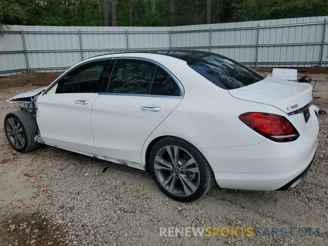 2 Фотография поврежденного автомобиля W1KWF8DB8MR611212 MERCEDES-BENZ C-CLASS 2021