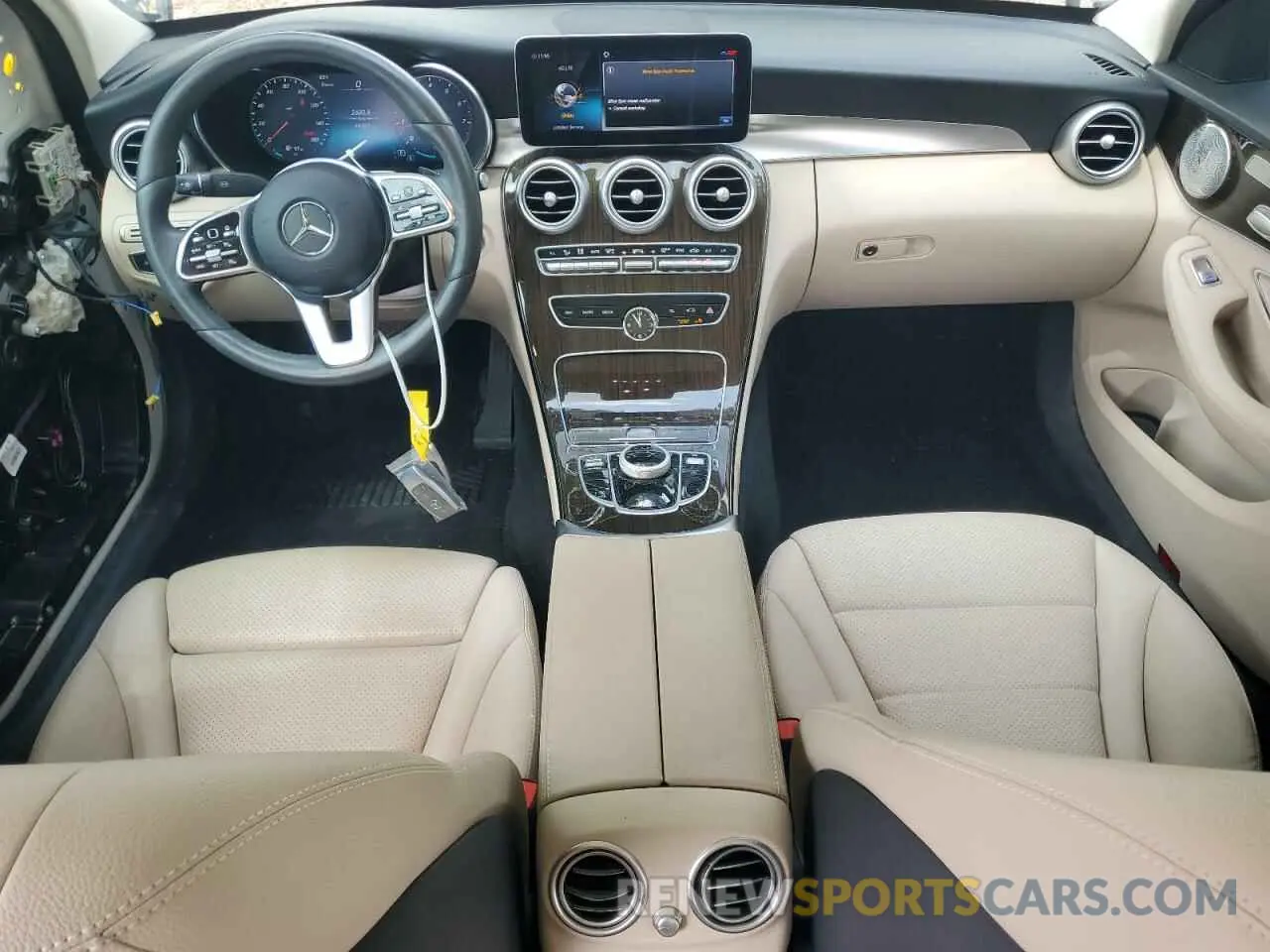 8 Фотография поврежденного автомобиля W1KWF8DB8MR611212 MERCEDES-BENZ C-CLASS 2021