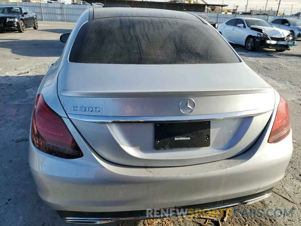 6 Фотография поврежденного автомобиля W1KWF8DB9MR605631 MERCEDES-BENZ C-CLASS 2021
