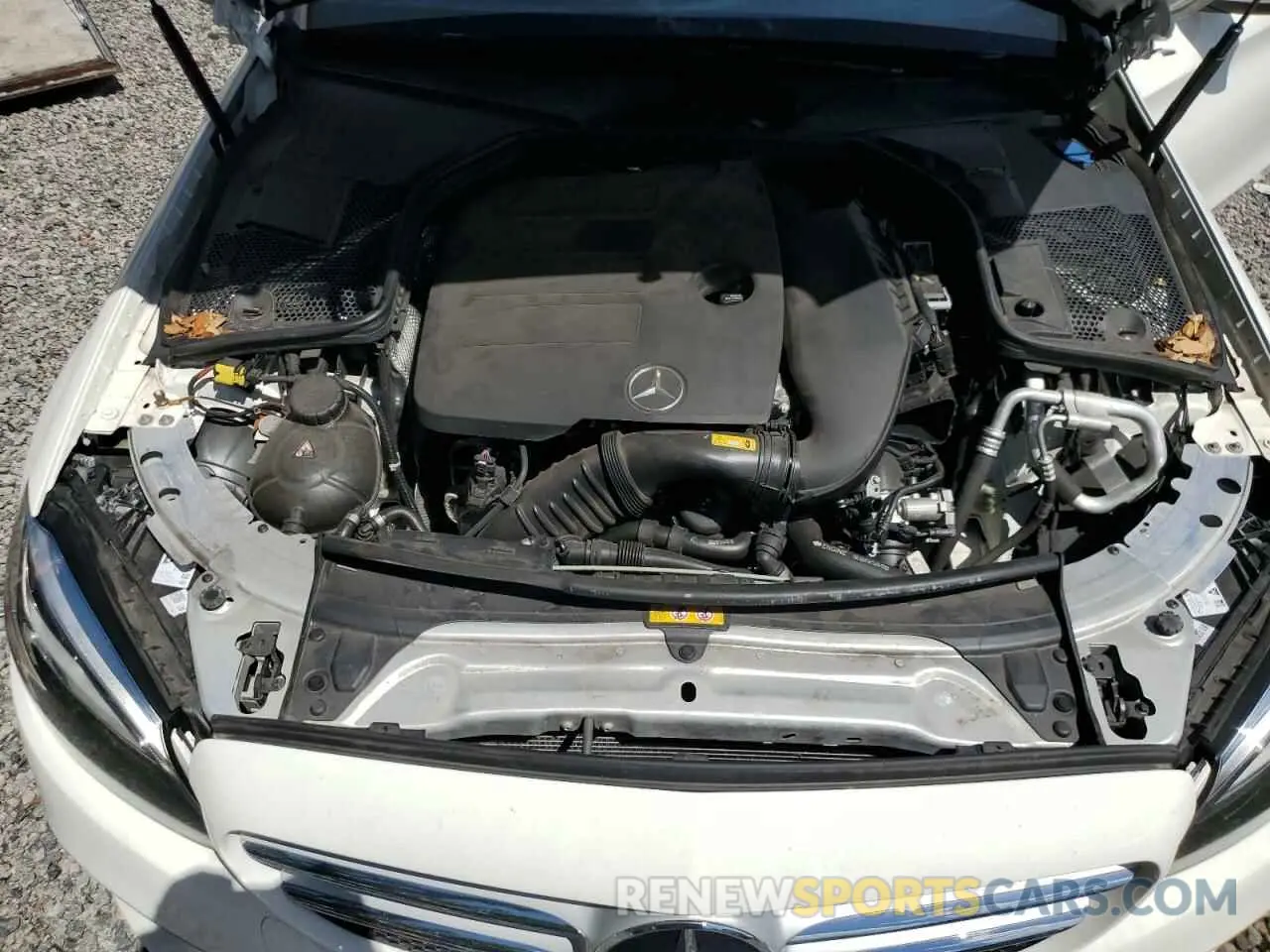 11 Фотография поврежденного автомобиля W1KWF8DB9MR648379 MERCEDES-BENZ C-CLASS 2021
