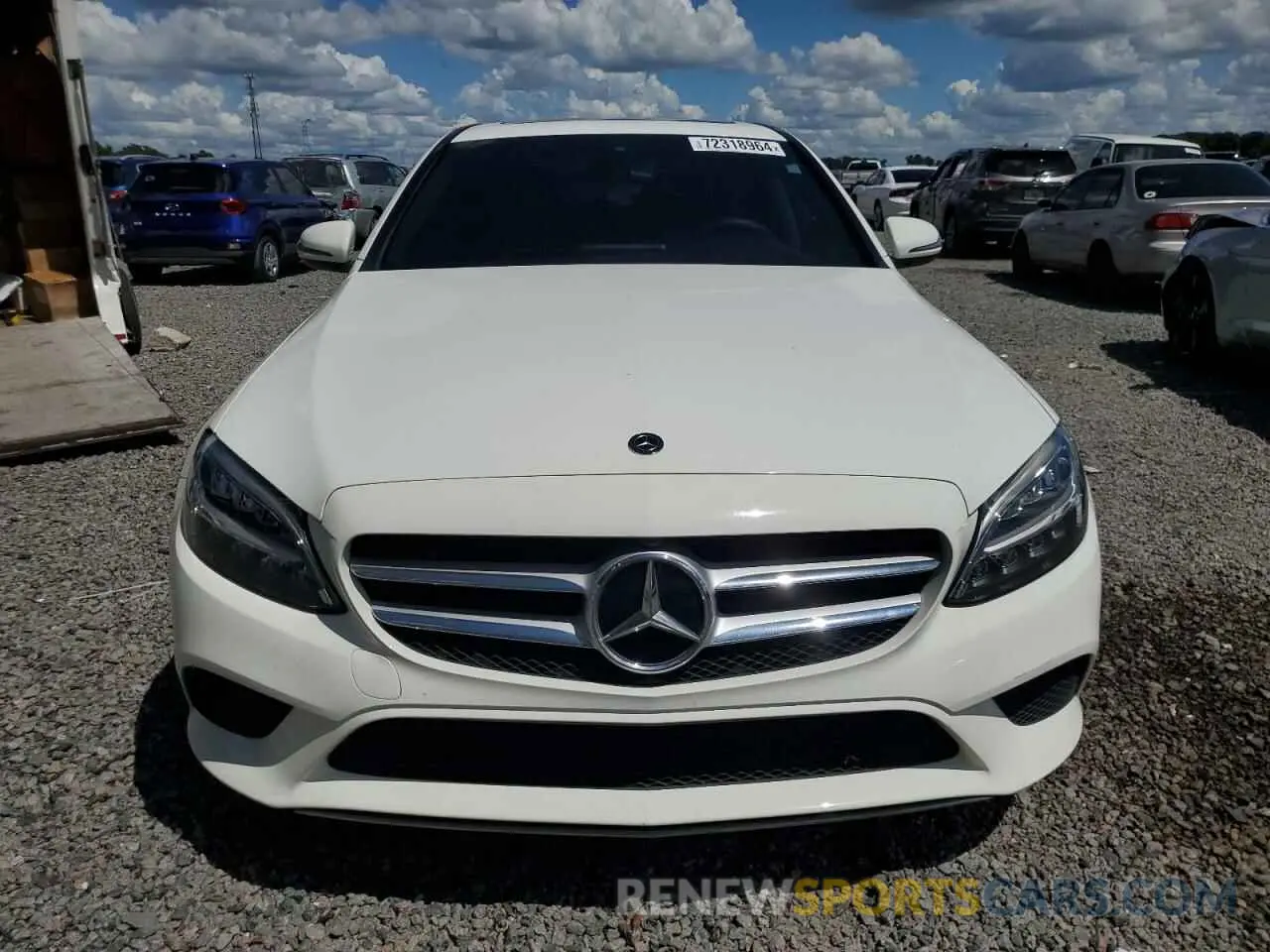 5 Фотография поврежденного автомобиля W1KWF8DB9MR648379 MERCEDES-BENZ C-CLASS 2021