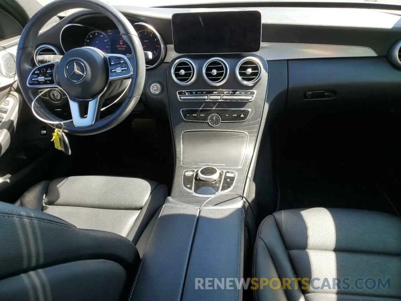 8 Photograph of a damaged car W1KWF8DBXMR612779 MERCEDES-BENZ C-CLASS 2021