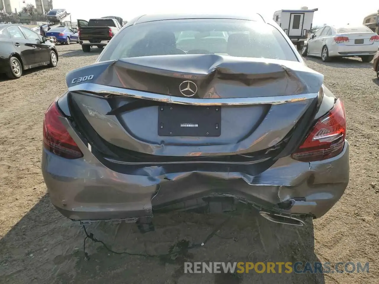 6 Фотография поврежденного автомобиля W1KWF8DBXMR638766 MERCEDES-BENZ C-CLASS 2021