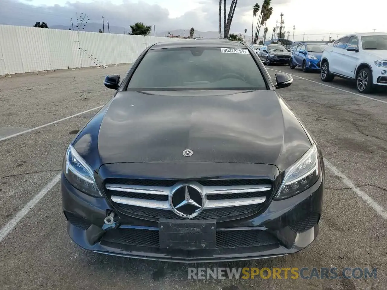 5 Photograph of a damaged car W1KWF8DBXMR644146 MERCEDES-BENZ C-CLASS 2021