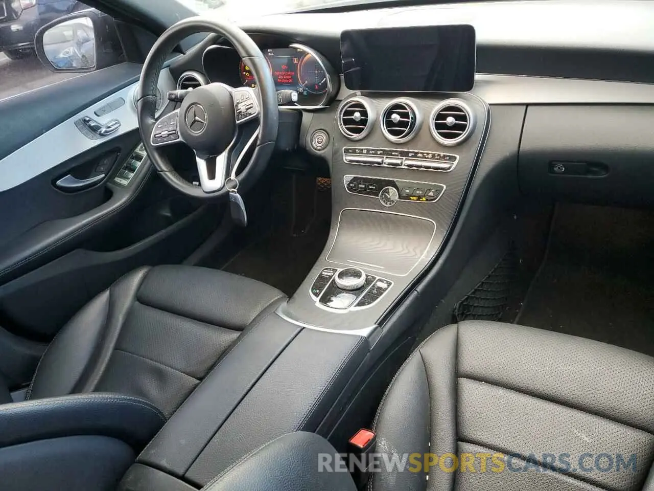 8 Photograph of a damaged car W1KWF8DBXMR644146 MERCEDES-BENZ C-CLASS 2021