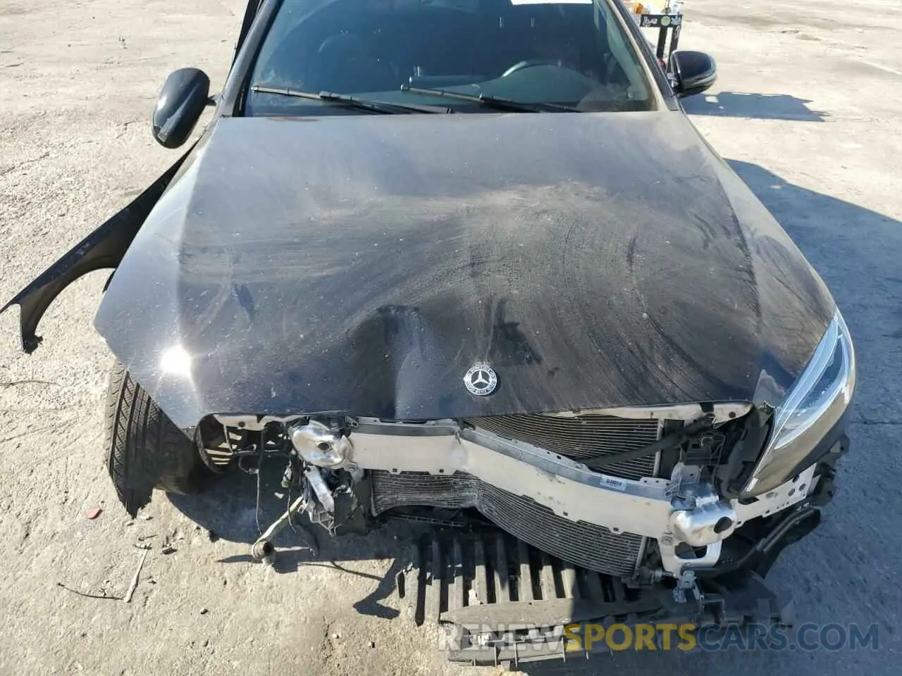 11 Photograph of a damaged car W1KWF8DBXMR646415 MERCEDES-BENZ C-CLASS 2021