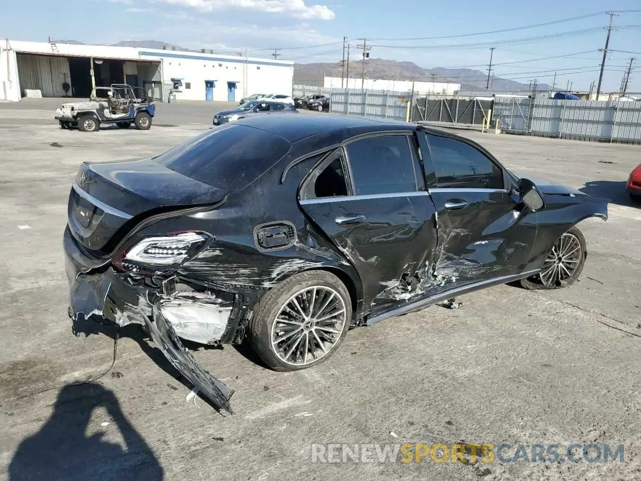 3 Photograph of a damaged car W1KWF8DBXMR646415 MERCEDES-BENZ C-CLASS 2021