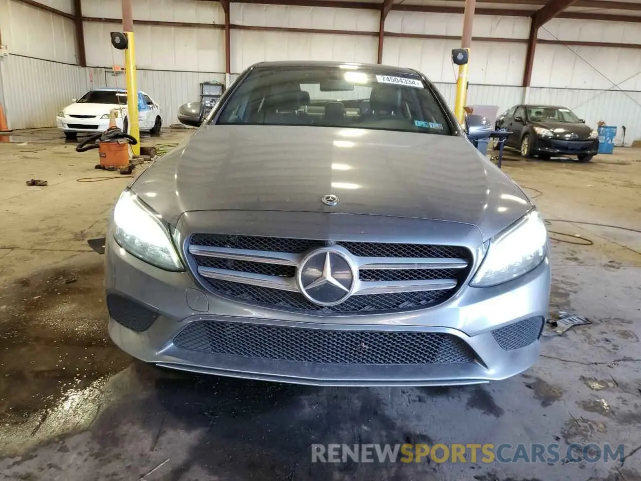 5 Фотография поврежденного автомобиля W1KWF8EB2MR639506 MERCEDES-BENZ C-CLASS 2021