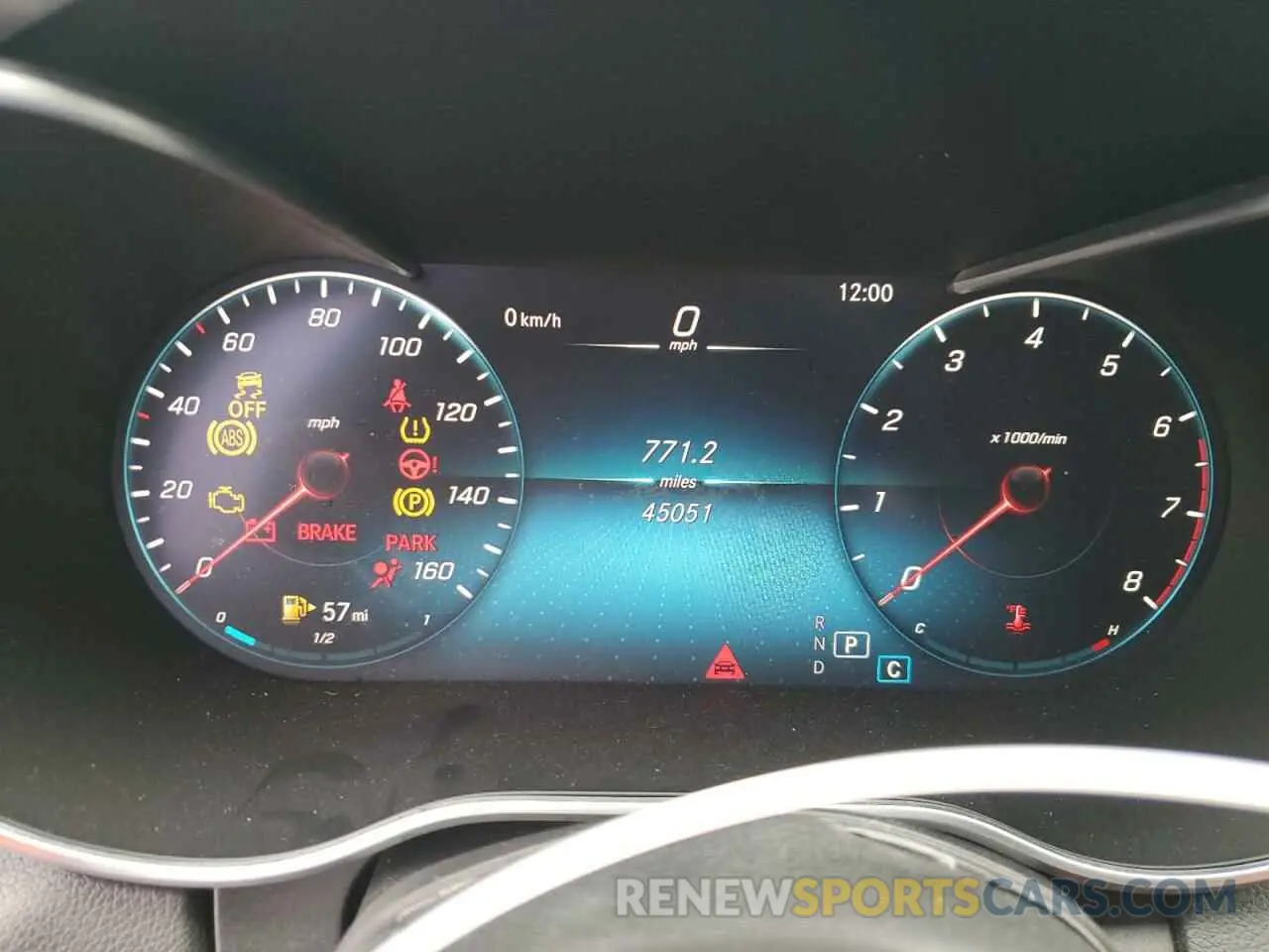9 Фотография поврежденного автомобиля W1KWF8EB5MR643470 MERCEDES-BENZ C-CLASS 2021