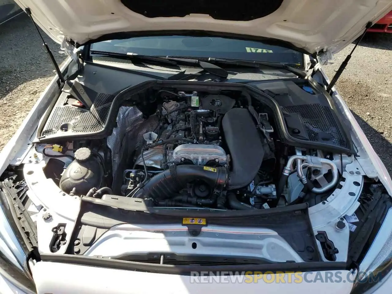11 Photograph of a damaged car W1KWF8EB6MR645731 MERCEDES-BENZ C-CLASS 2021