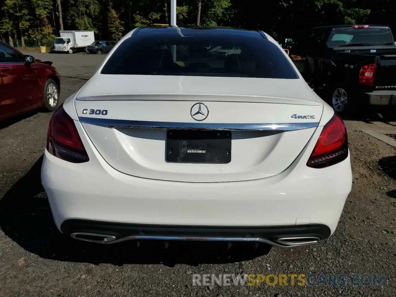 6 Photograph of a damaged car W1KWF8EB6MR645731 MERCEDES-BENZ C-CLASS 2021