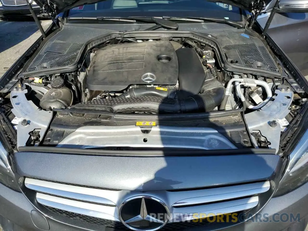 11 Photograph of a damaged car W1KWF8EB6MR653151 MERCEDES-BENZ C-CLASS 2021