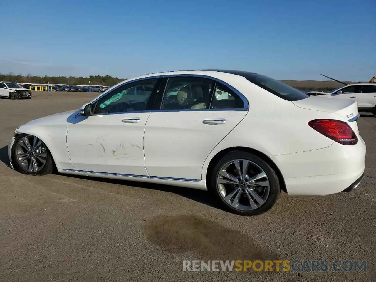 2 Фотография поврежденного автомобиля W1KWF8EB7MR632941 MERCEDES-BENZ C-CLASS 2021