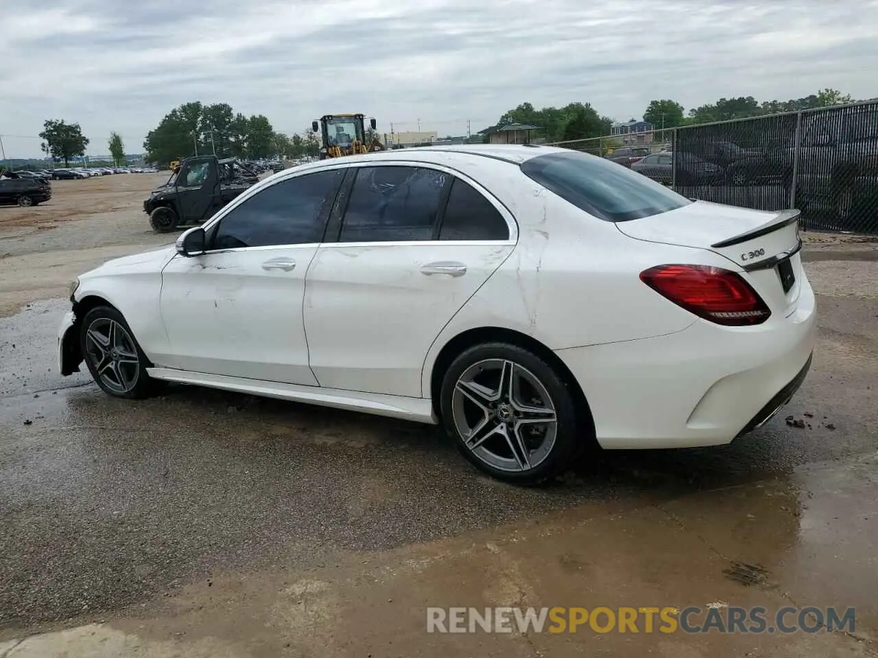 2 Фотография поврежденного автомобиля W1KWF8EB9MR616238 MERCEDES-BENZ C-CLASS 2021