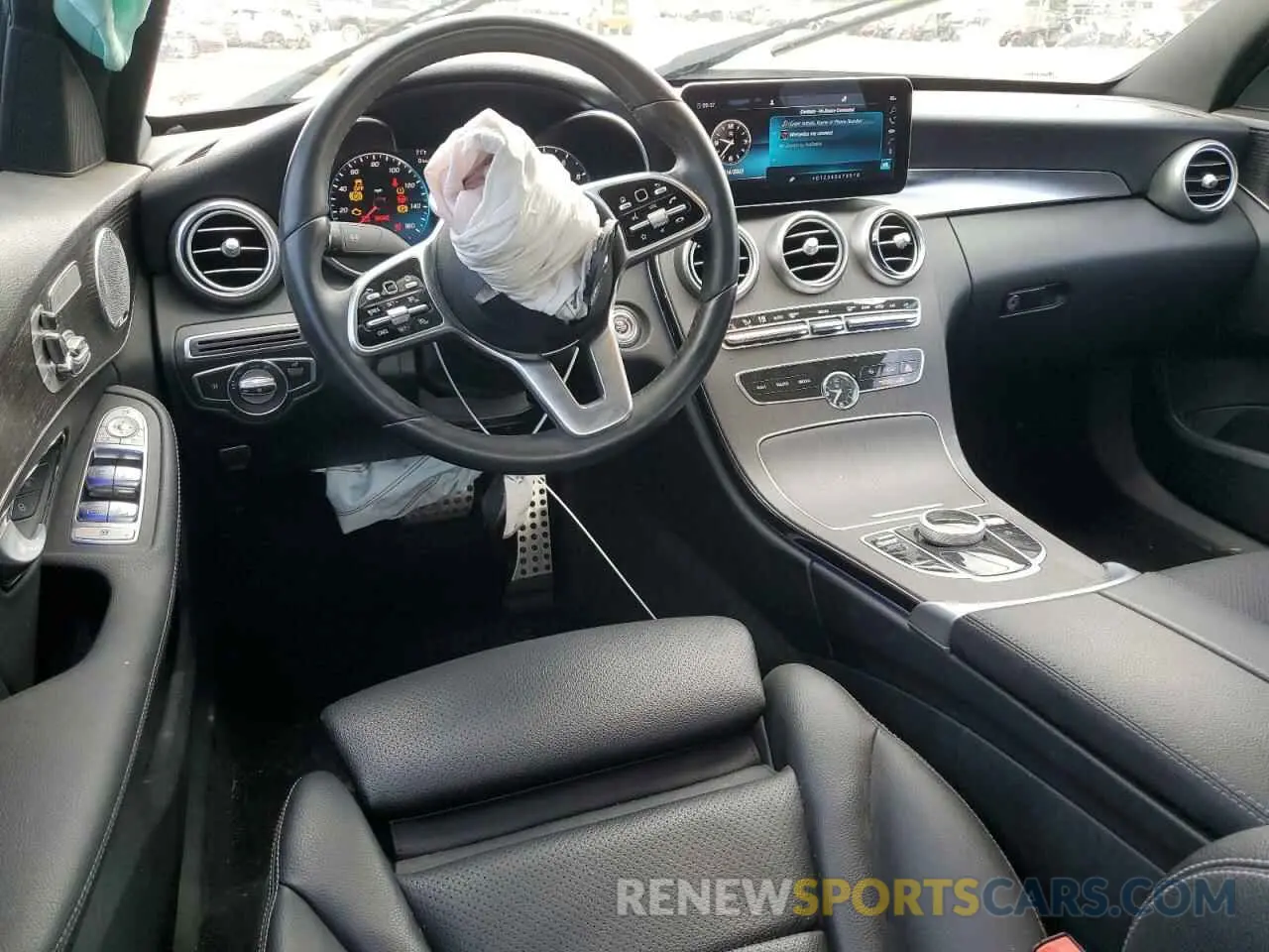 8 Фотография поврежденного автомобиля W1KWF8EB9MR616238 MERCEDES-BENZ C-CLASS 2021