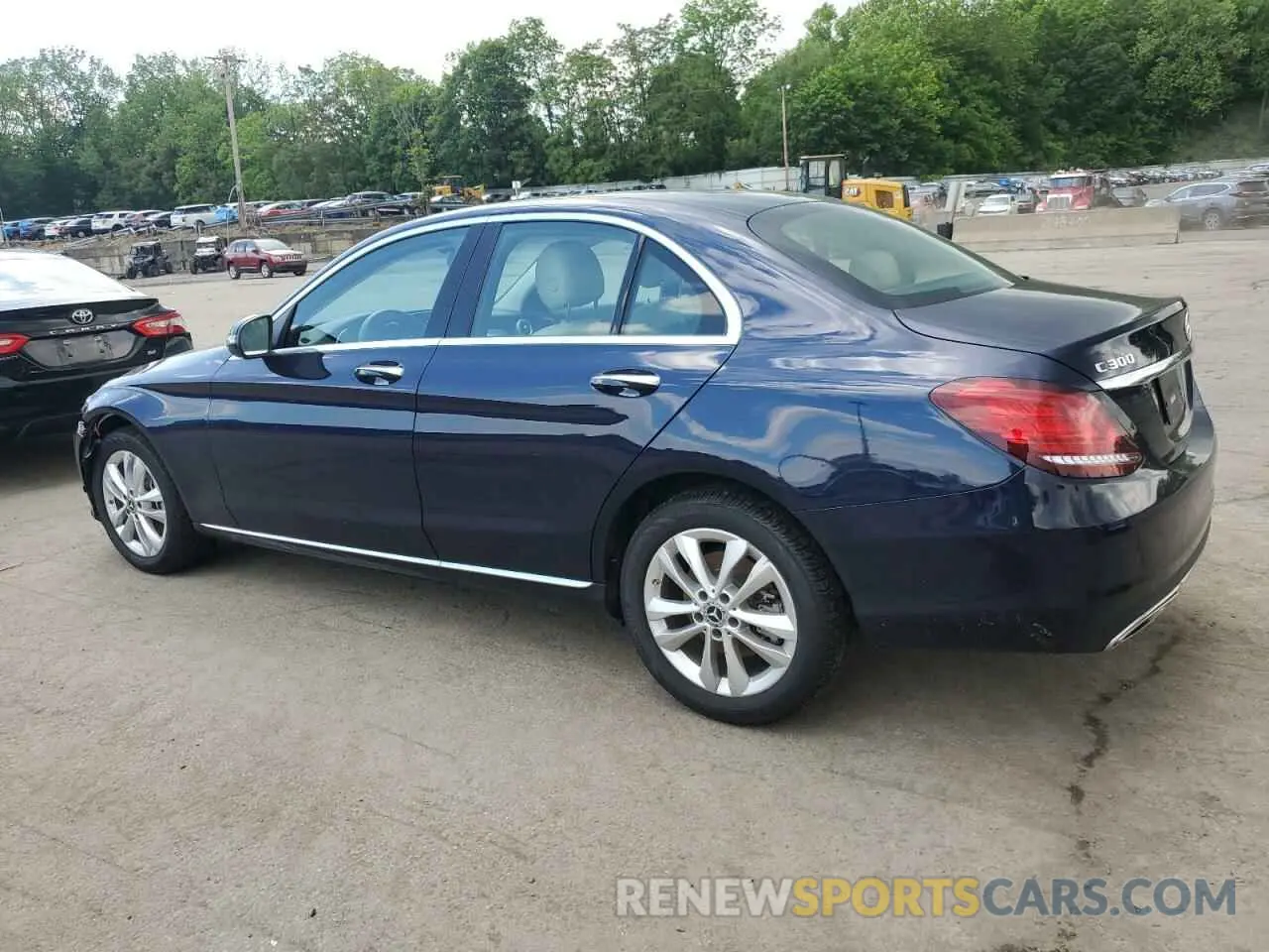 2 Фотография поврежденного автомобиля W1KWF8EBXMR610481 MERCEDES-BENZ C-CLASS 2021