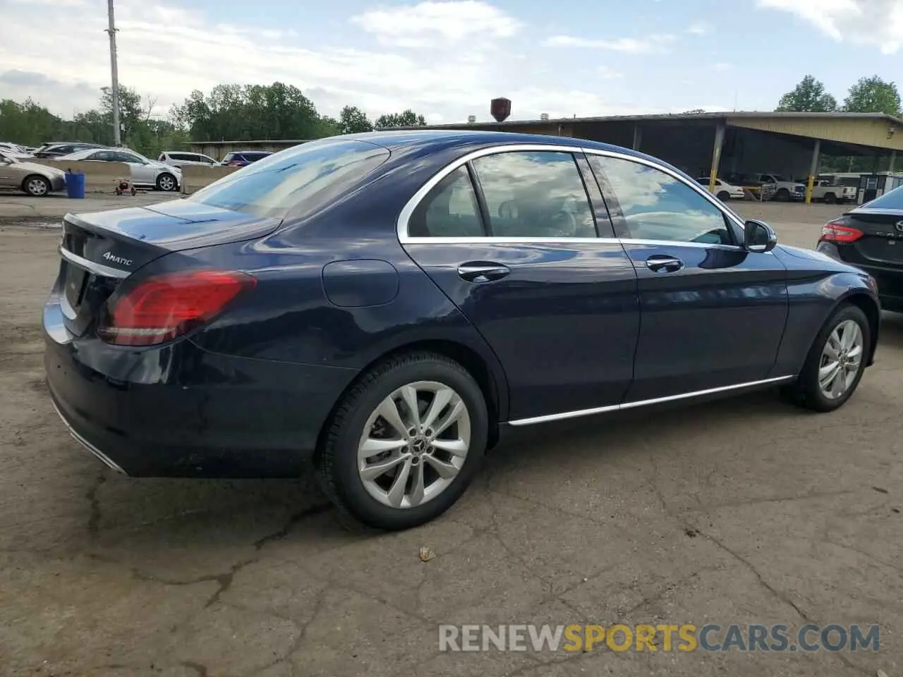 3 Фотография поврежденного автомобиля W1KWF8EBXMR610481 MERCEDES-BENZ C-CLASS 2021