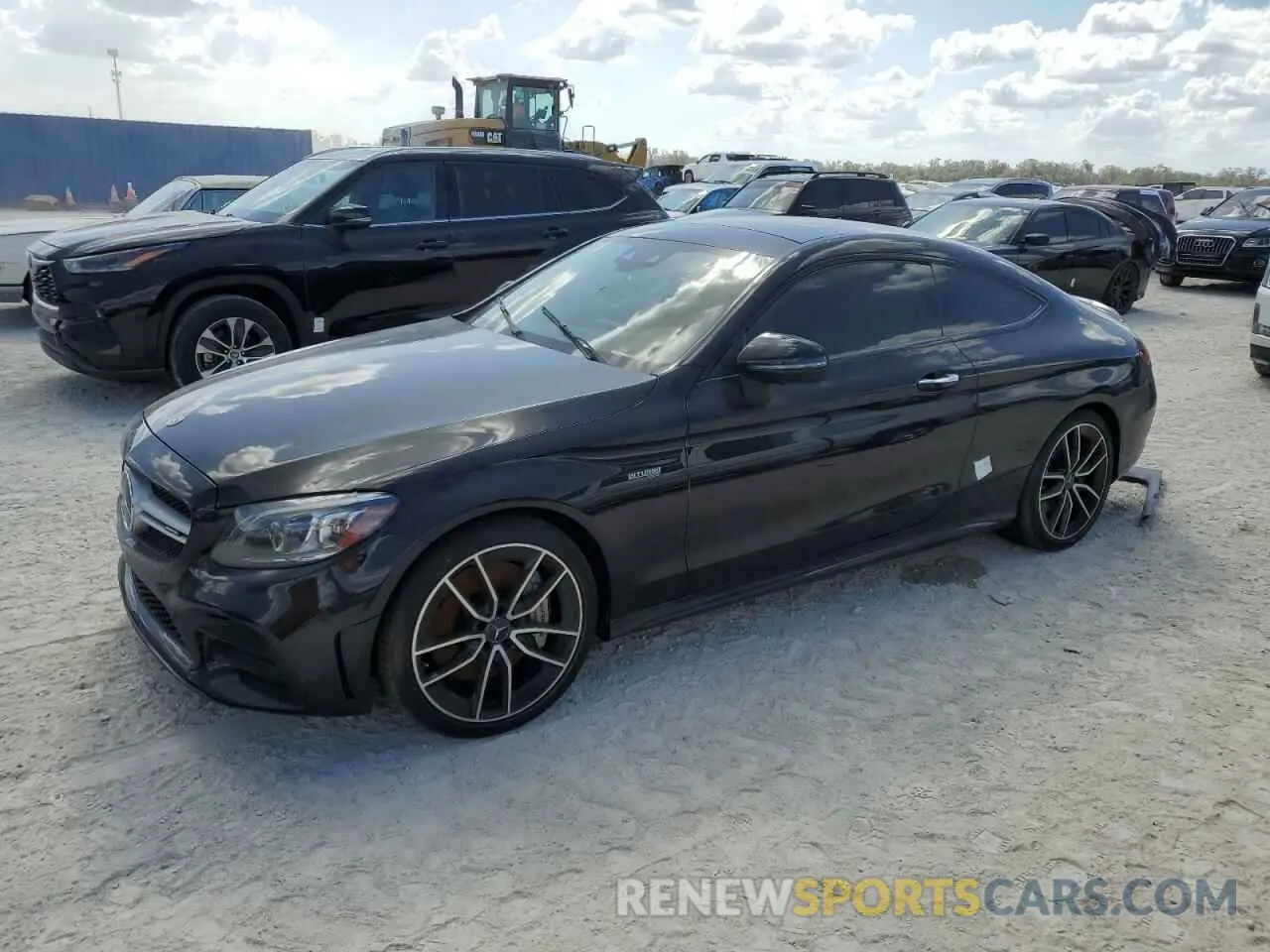 1 Фотография поврежденного автомобиля W1KWJ6EB0MG091570 MERCEDES-BENZ C-CLASS 2021