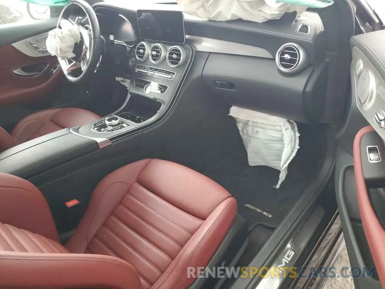 8 Photograph of a damaged car W1KWJ6EB9MG089364 MERCEDES-BENZ C-CLASS 2021