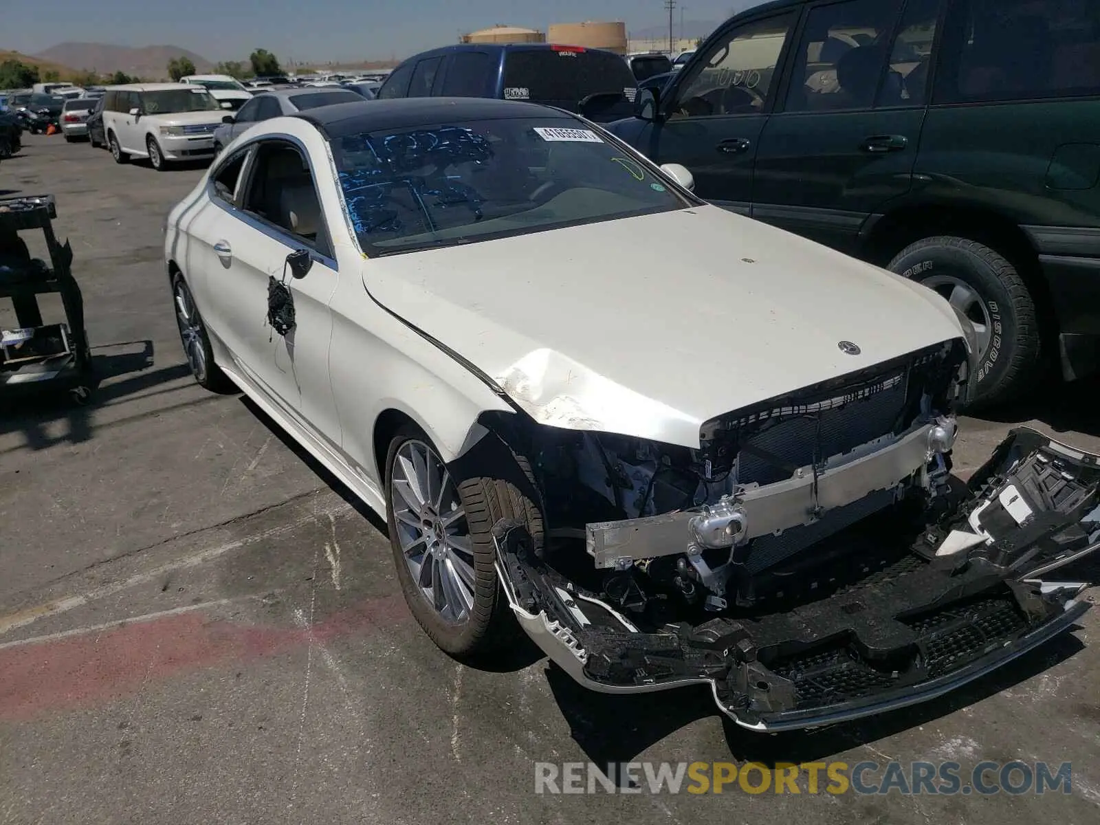 1 Photograph of a damaged car W1KWJ8DB1MG049549 MERCEDES-BENZ C CLASS 2021