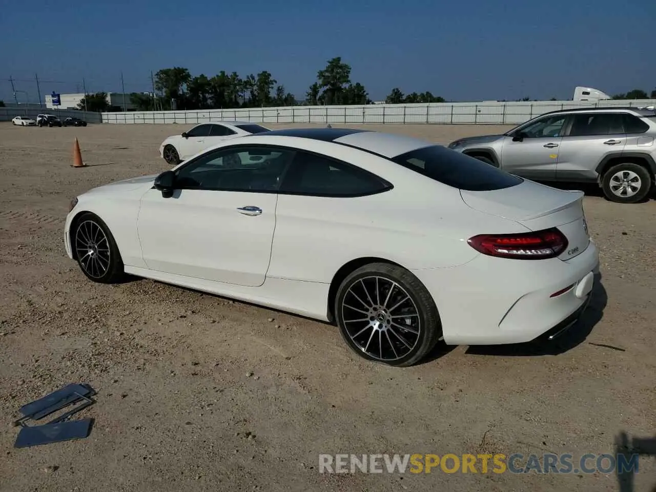 2 Photograph of a damaged car W1KWJ8DB1MG066996 MERCEDES-BENZ C-CLASS 2021