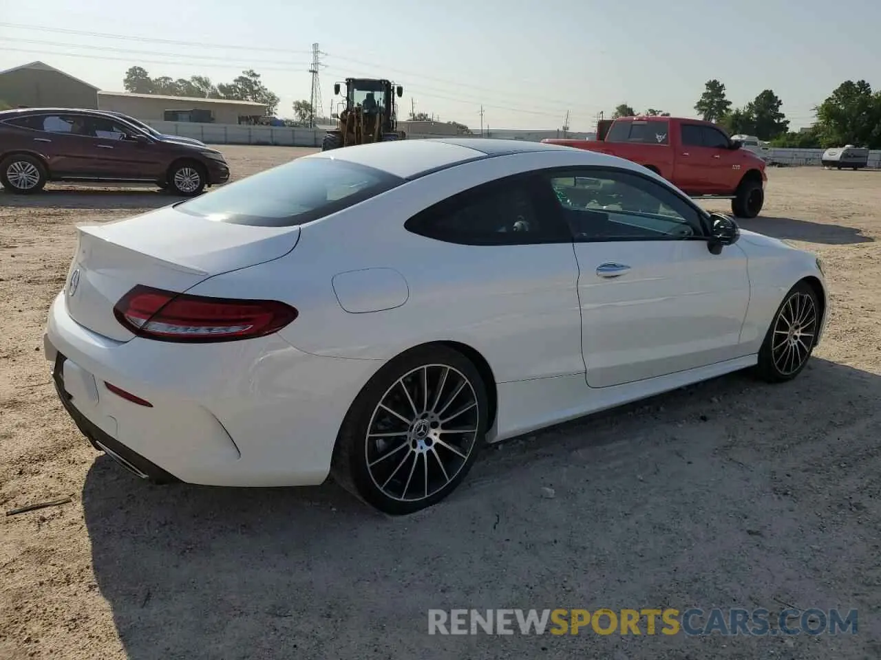 3 Photograph of a damaged car W1KWJ8DB1MG066996 MERCEDES-BENZ C-CLASS 2021