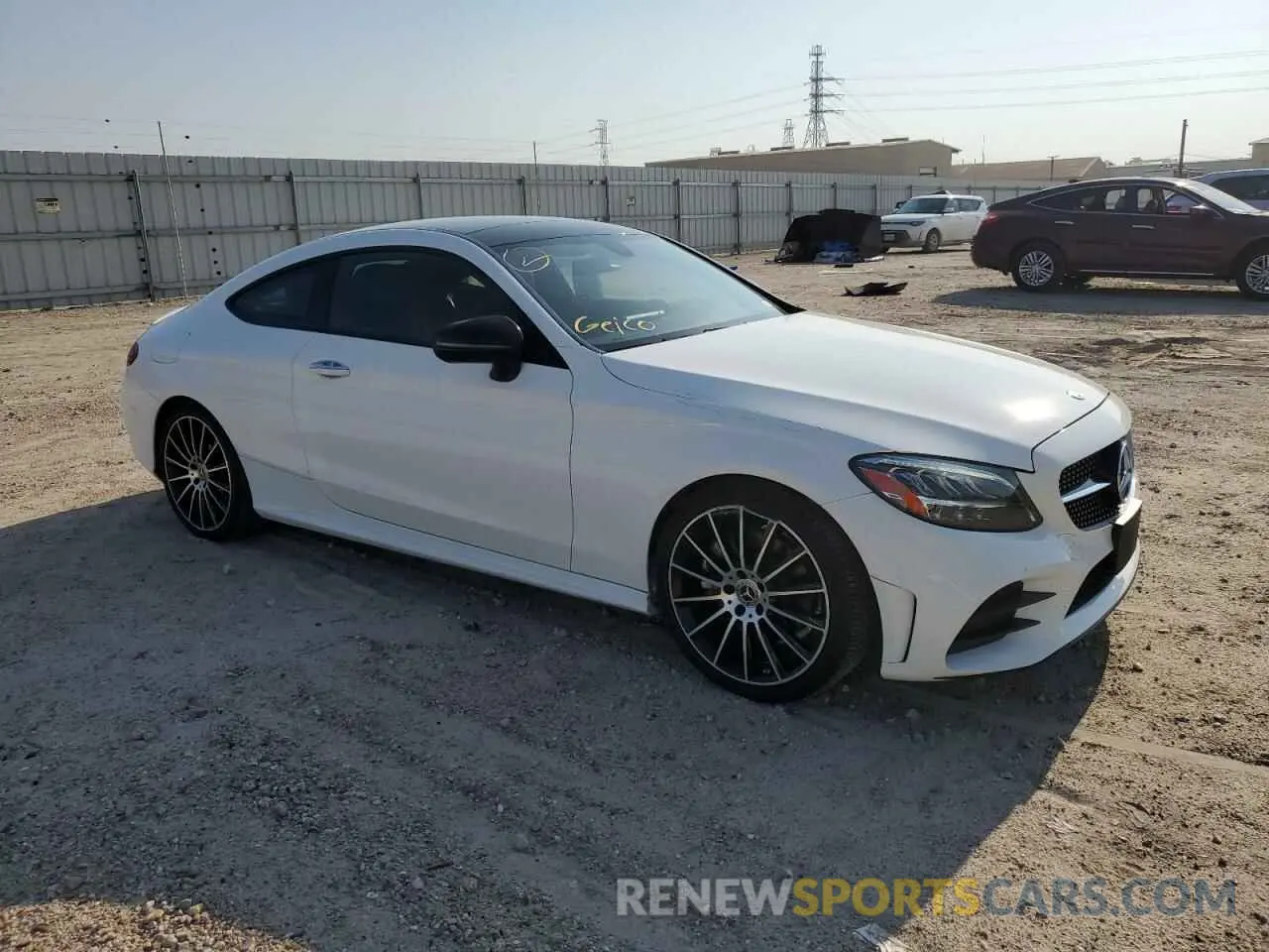 4 Photograph of a damaged car W1KWJ8DB1MG066996 MERCEDES-BENZ C-CLASS 2021
