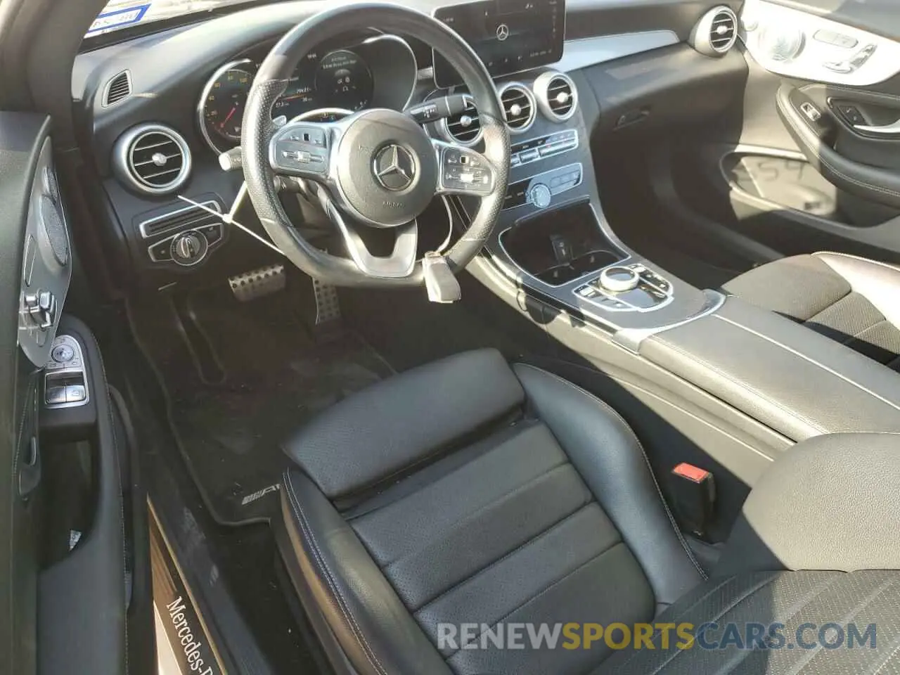 8 Photograph of a damaged car W1KWJ8DB1MG066996 MERCEDES-BENZ C-CLASS 2021