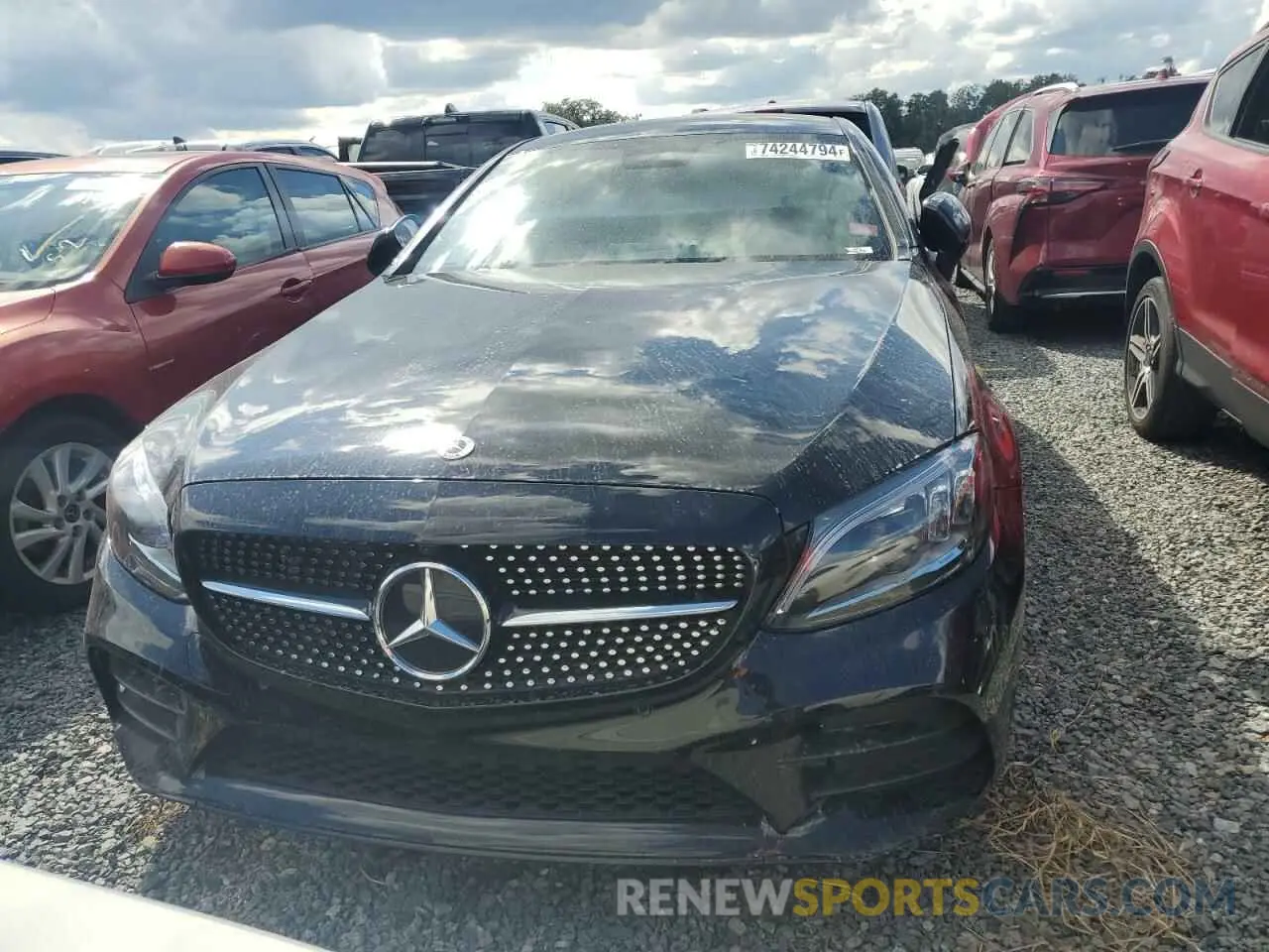 5 Photograph of a damaged car W1KWJ8DBXMG100112 MERCEDES-BENZ C-CLASS 2021